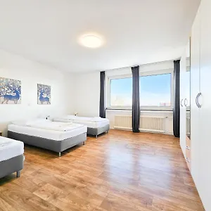 Apartment Raj Living - 1 Or 3 With Balcony - 20 Min Messe Dus & Airport Dus, Meerbusch